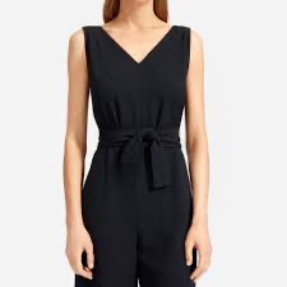 Everlane Japanese GoWeave Jumpsuit, Black - Picture 3 of 7